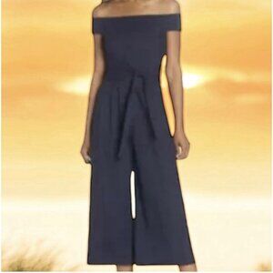 CHELSEA 28/Sleeveless Wide leg Women’s/ Jumpsuit Sz 8 Black